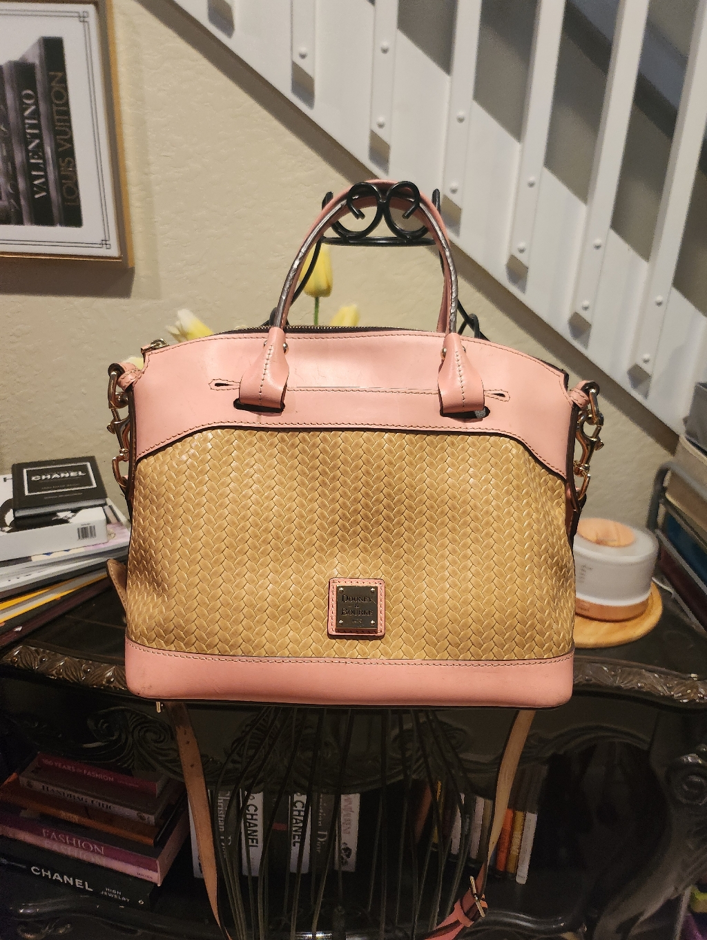 Dooney & Bourke Beacon Woven Domed Satchel